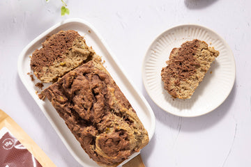 Bizcocho Protéico Marmoleado