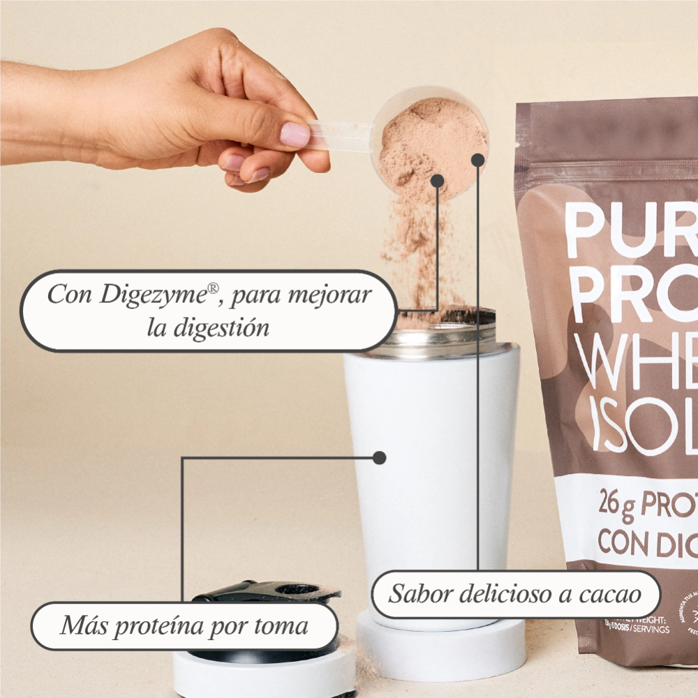 Pure protein whey pure isolate 750g cacao Baïa Food