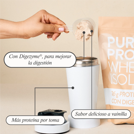 Pure protein whey pure isolate 750g vainilla Baïa Food