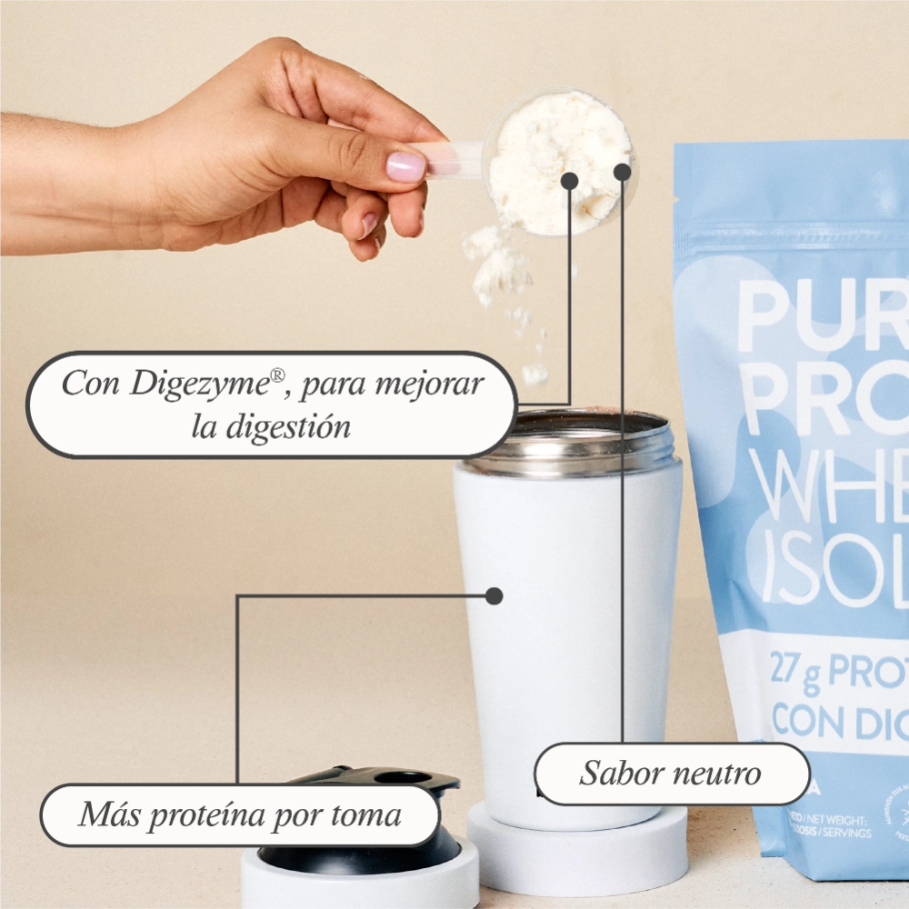 Pure protein whey pure isolate 750g neutro Baïa Food