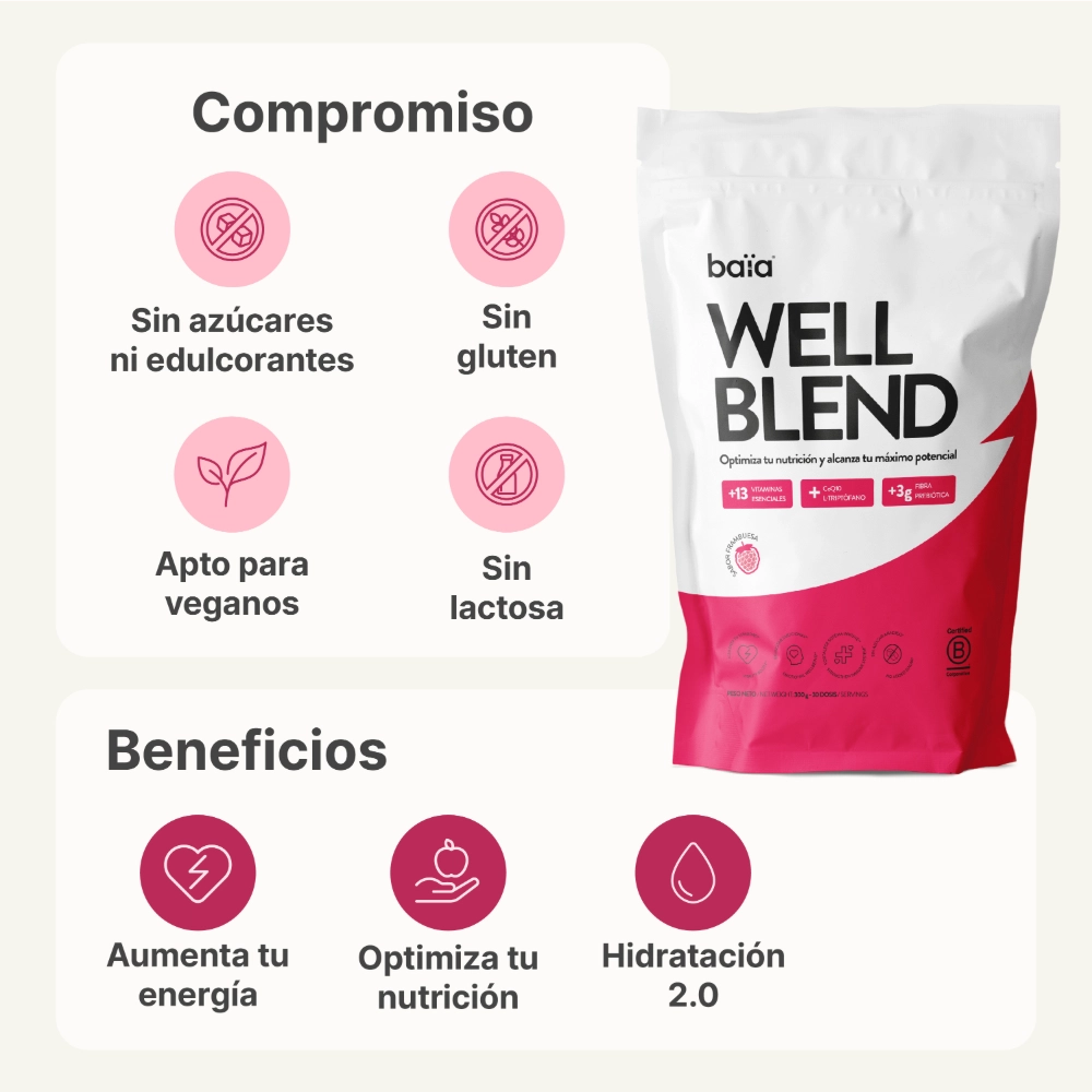 Well blend frutos rojos baia