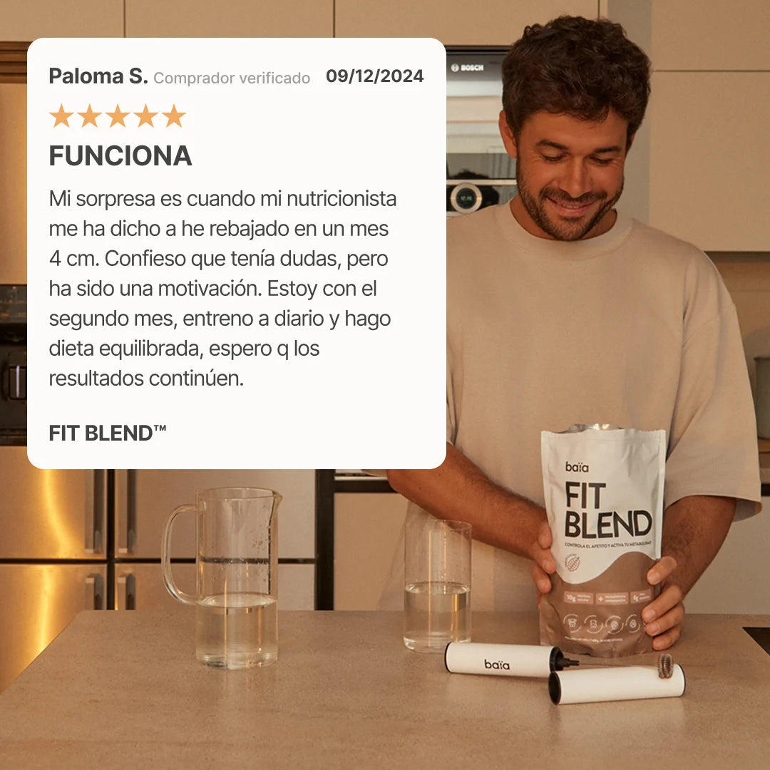 Fit Blend cacao composición corporal