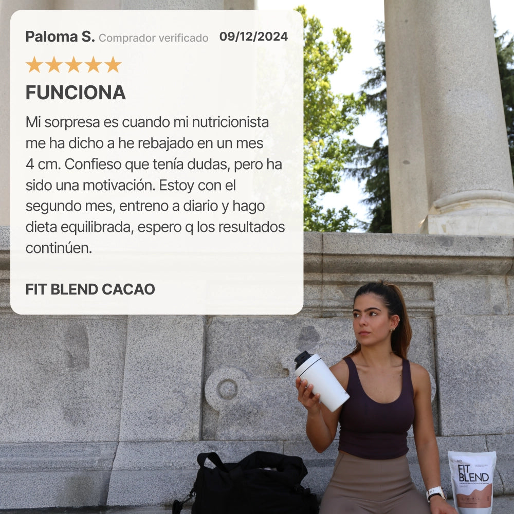 Fit Blend cacao composición corporal