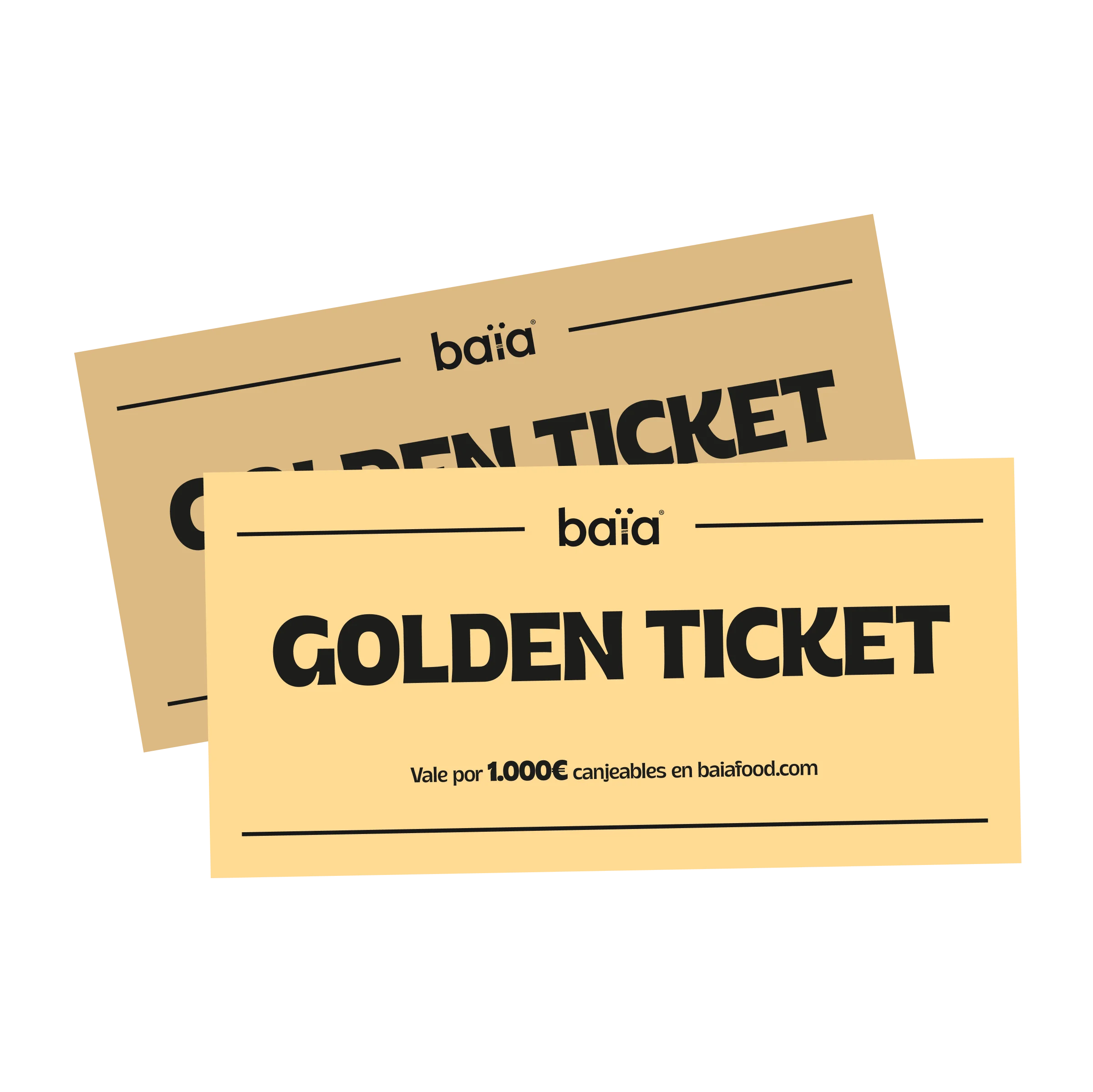 Cada semana <b>regalamos 1 Ticket Dorado de 1.000€</b> y <b>4 Tickets Plateados de 250€.</b>