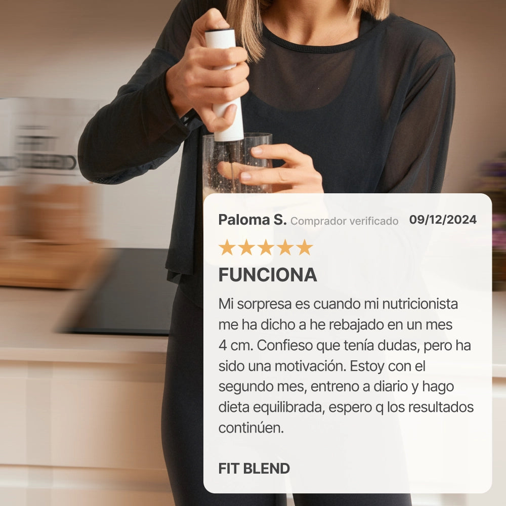 Fit Blend vainilla composición corporal