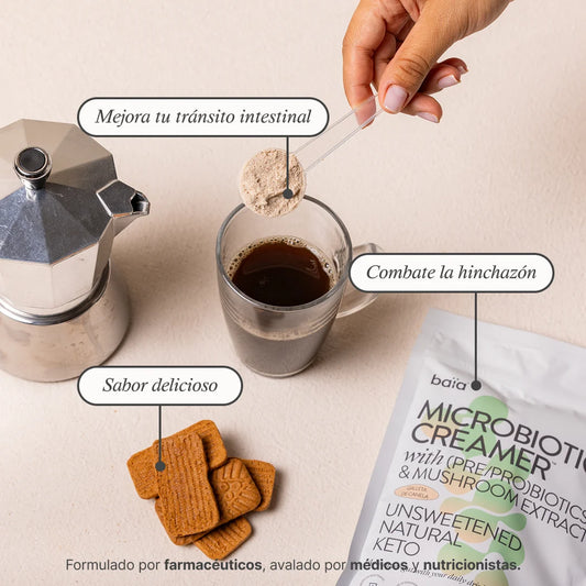 MICROBIOTIC CREAMER™ GALLETA DE CANELA