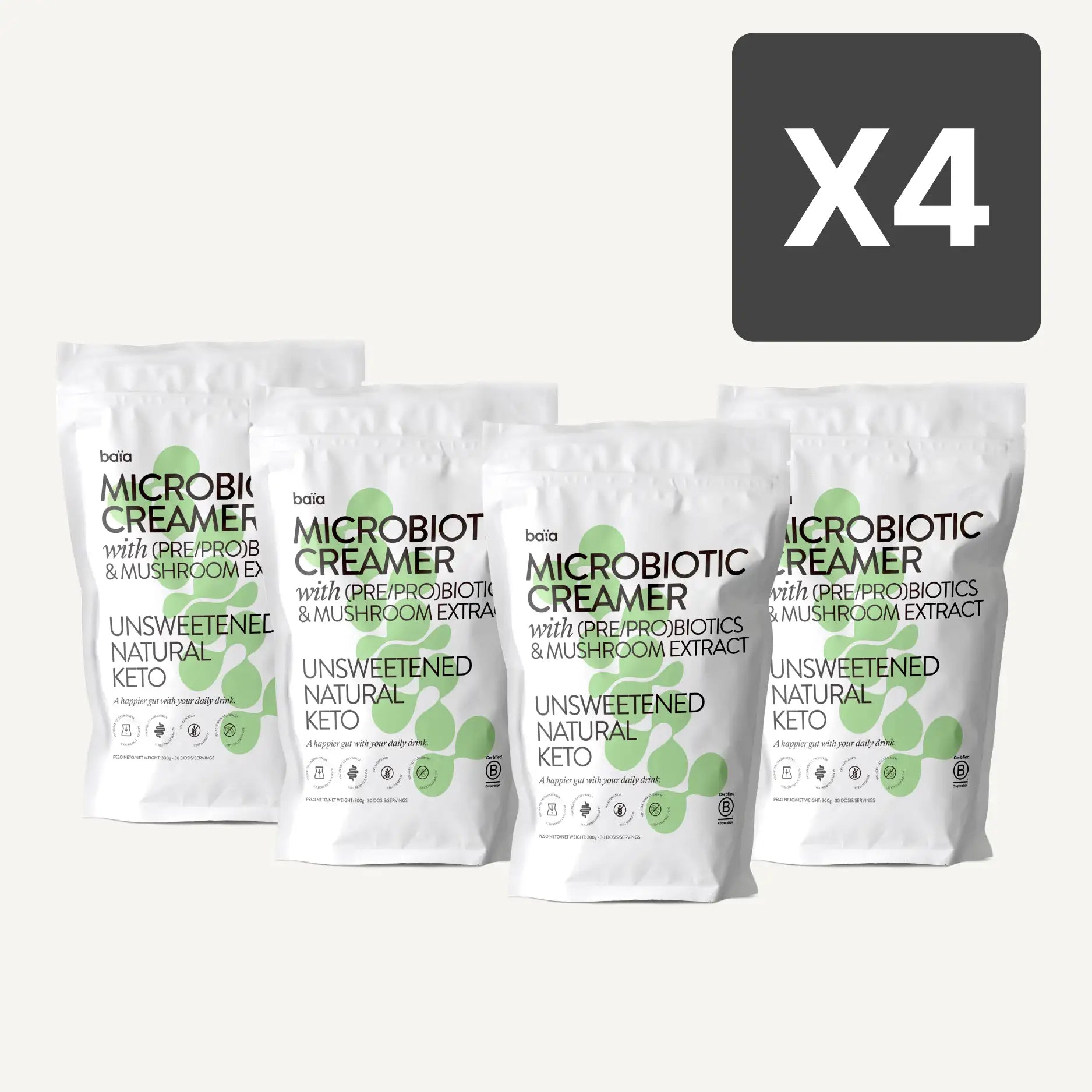 microbiotic creamer pack 4