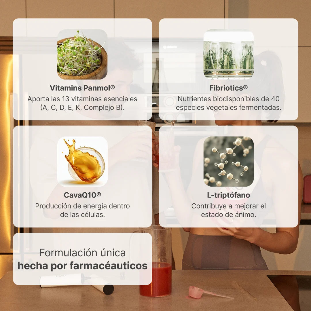 Ingredientes Well Blend Frutos Rojos