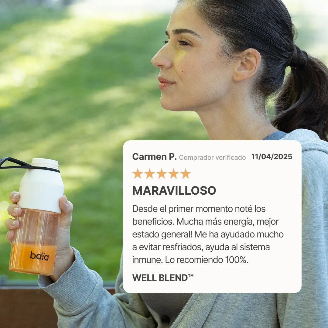 opiniones well blend naranja
