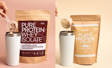 ¿Cuál es la diferencia entre las Plant Proteins y las Pure Proteins Whey Isolate?
