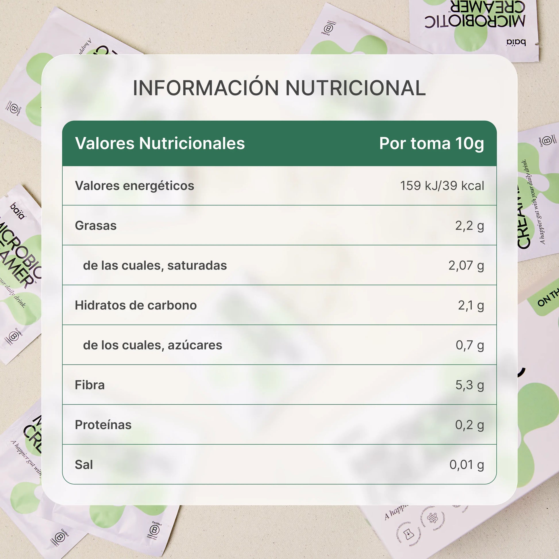 MICROBIOTIC CREAMER® ON THE GO