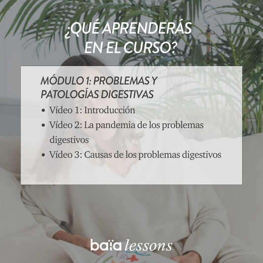 CURSO ONLINE APRENDE A ELIMINAR TUS PROBLEMAS DIGESTIVOS