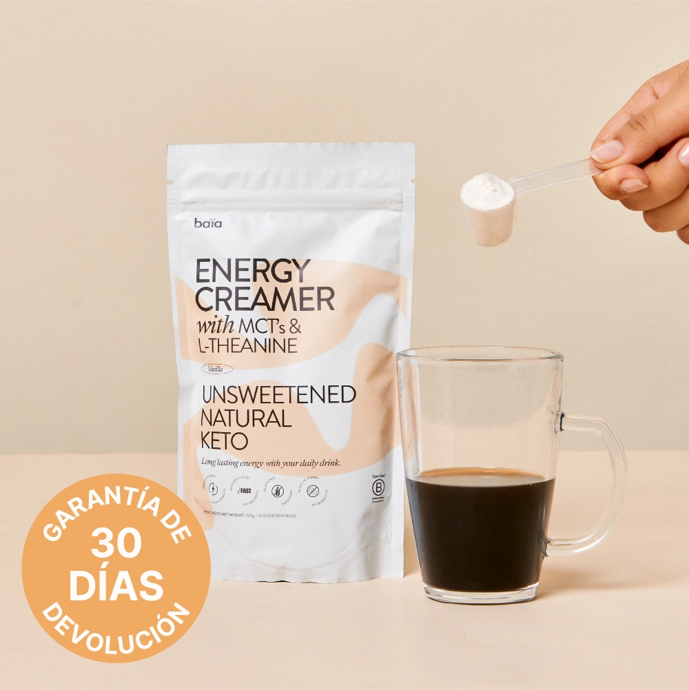 ENERGY CREAMER VAINILLA | Energía prolongada y sin nervios – Baïa Food