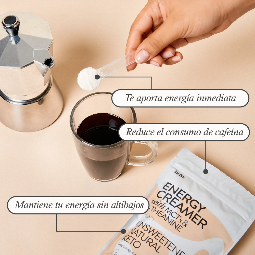 ENERGY CREAMER VAINILLA | Energía prolongada y sin nervios – Baïa Food