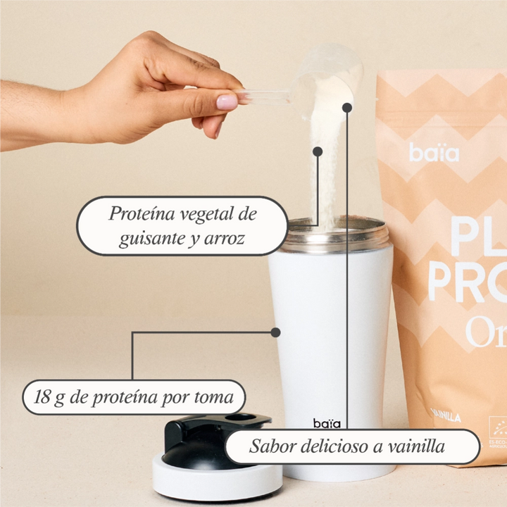 Plant protein 750g vanilla Baía Food