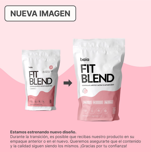 PACK 3 FIT BLEND FRESA + SHAKER GRATIS