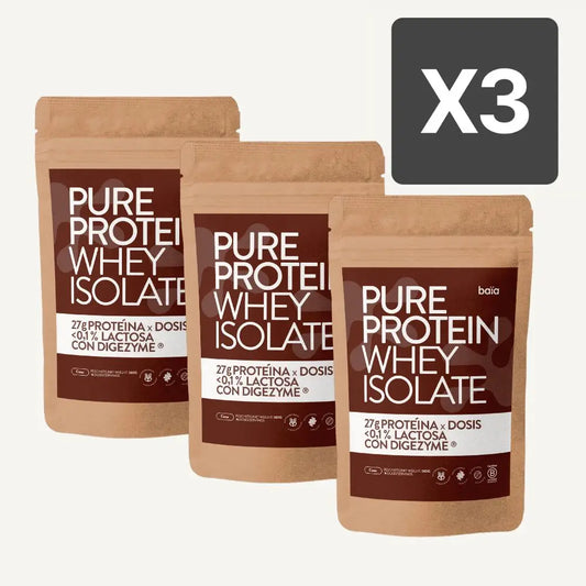 PACK 3 PURE PROTEIN WHEY ISOLATE CACAO