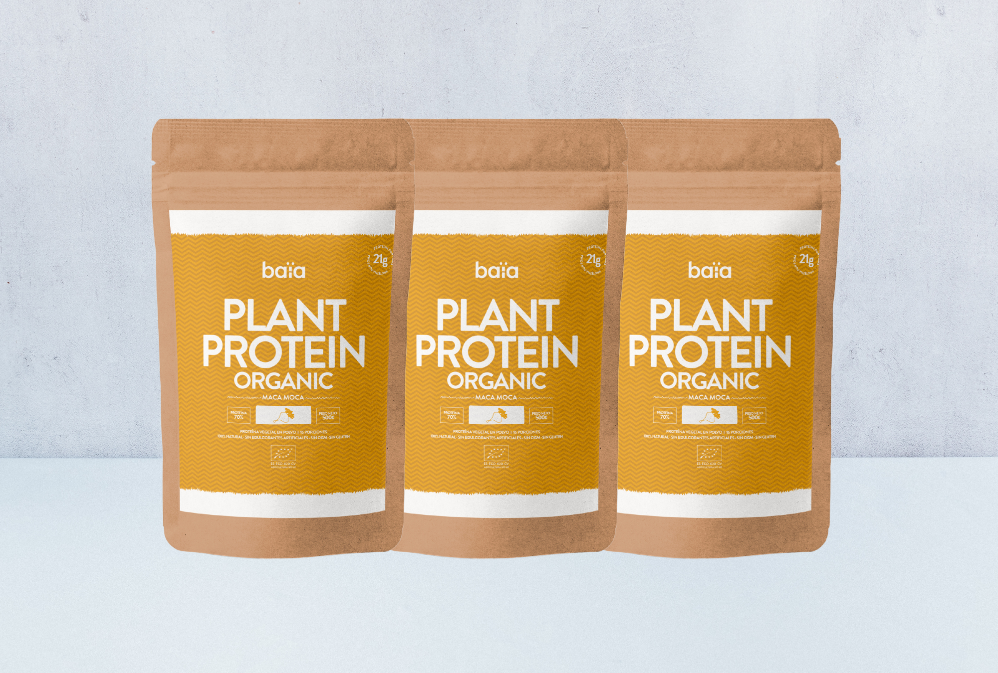 PACK 3 PLANT PROTEIN MACA
