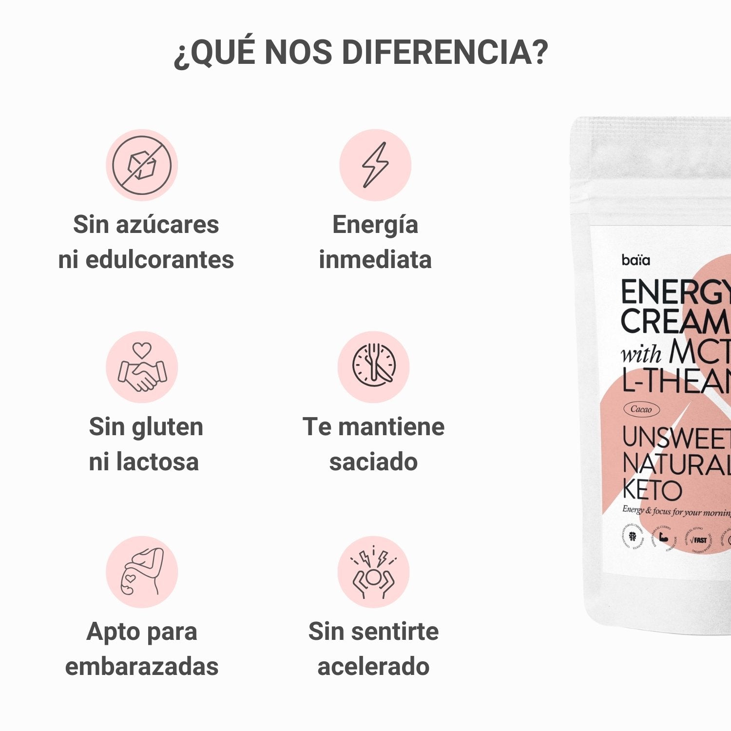 Beneficios del Energy Creamer de Cacao