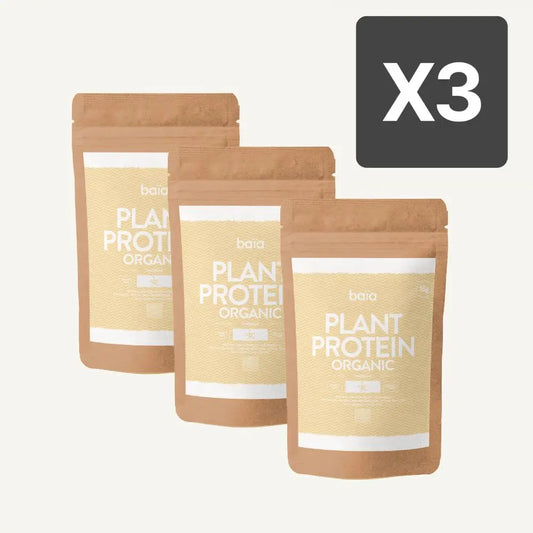 PACK 3 PLANT PROTEIN VAINILLA