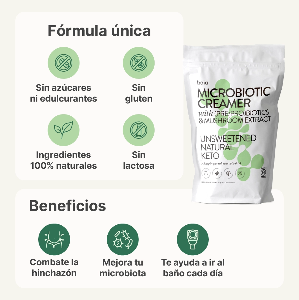 Microbiotic Creamer™ | Salud Intestinal – Baïa Food