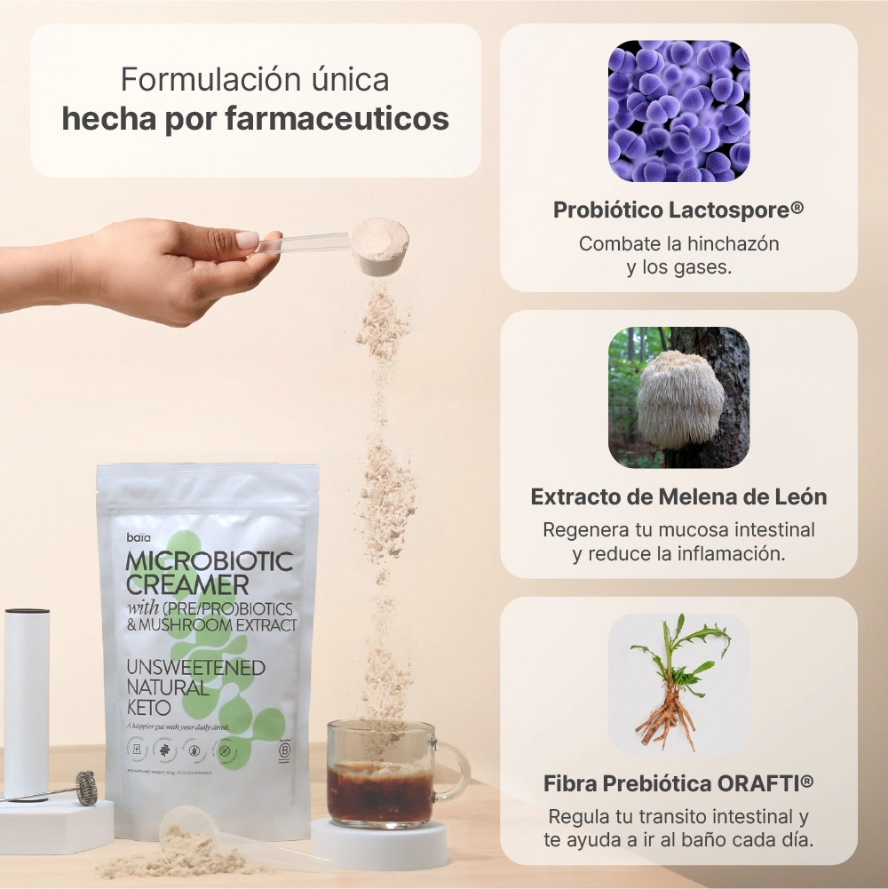 Microbiotic Creamer™ | Salud Intestinal – Baïa Food