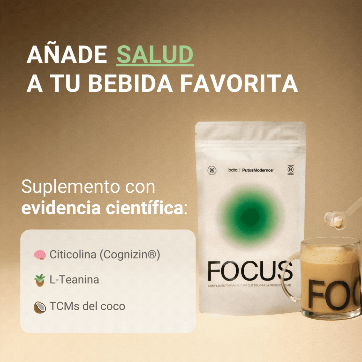 Añade concentración a tu café con Focus Creamer 