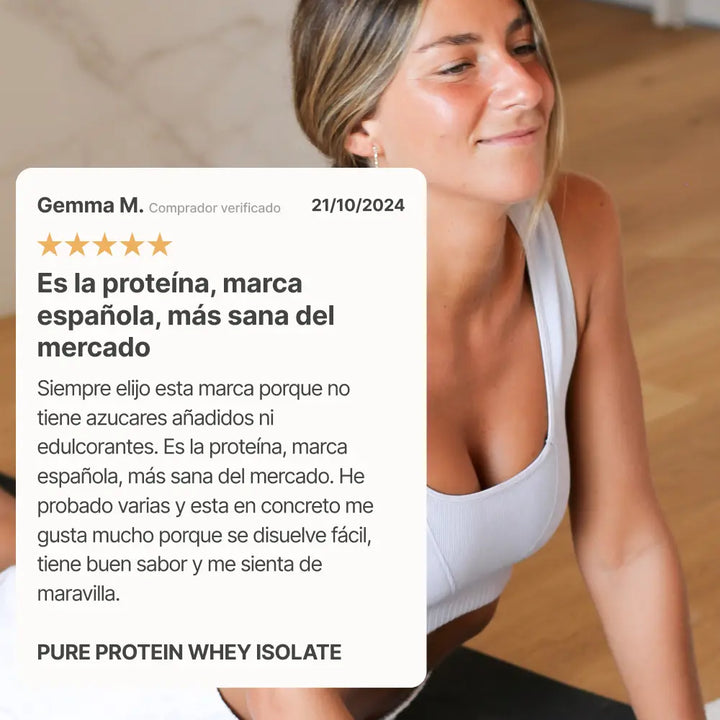 Proteína Pure protein whey isolate baunilha composição corporal 