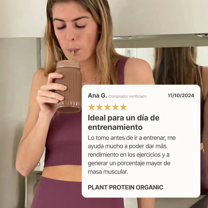 Proteína Plant protein cacao composición corporal 