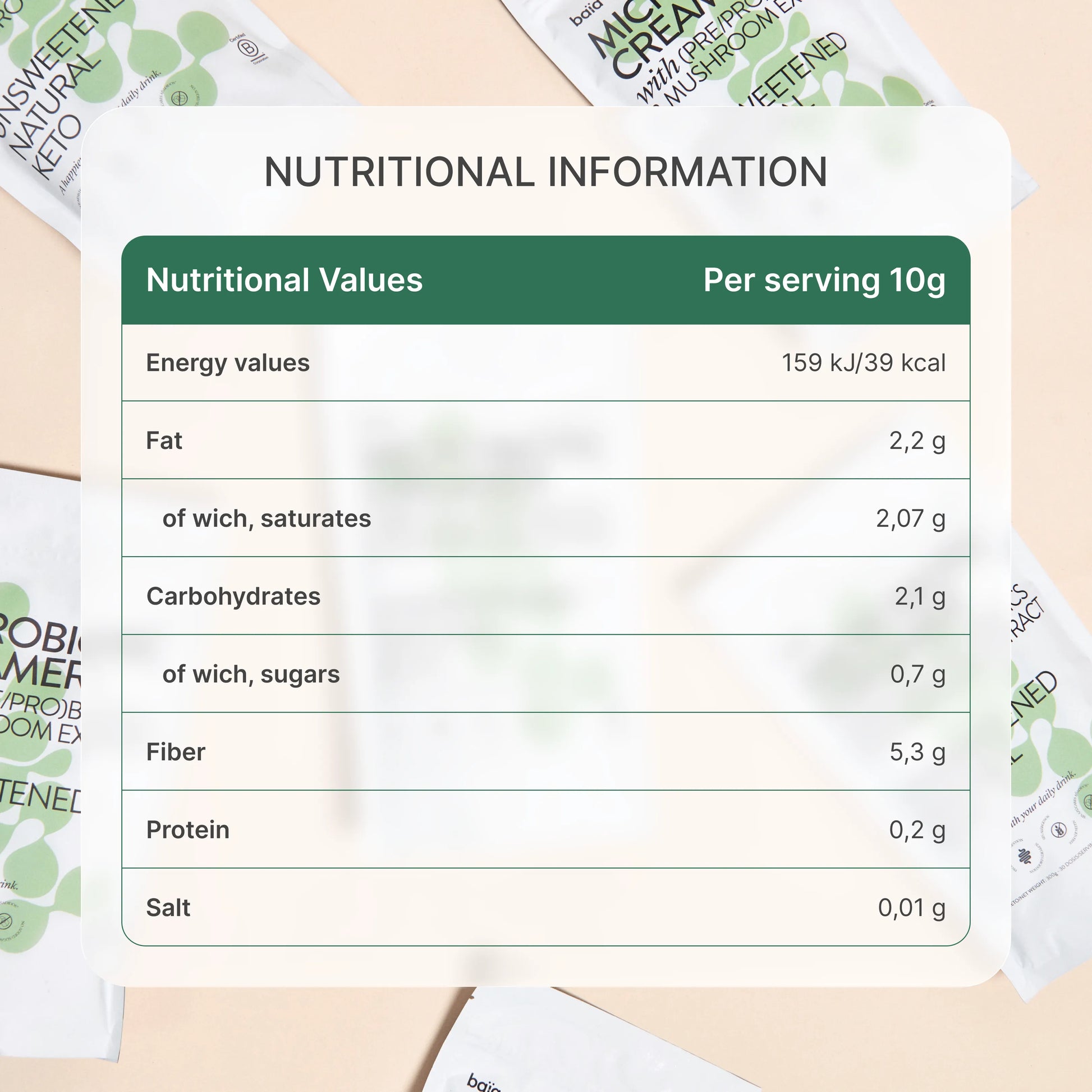 MICROBIOTIC CREAMER® ON THE GO