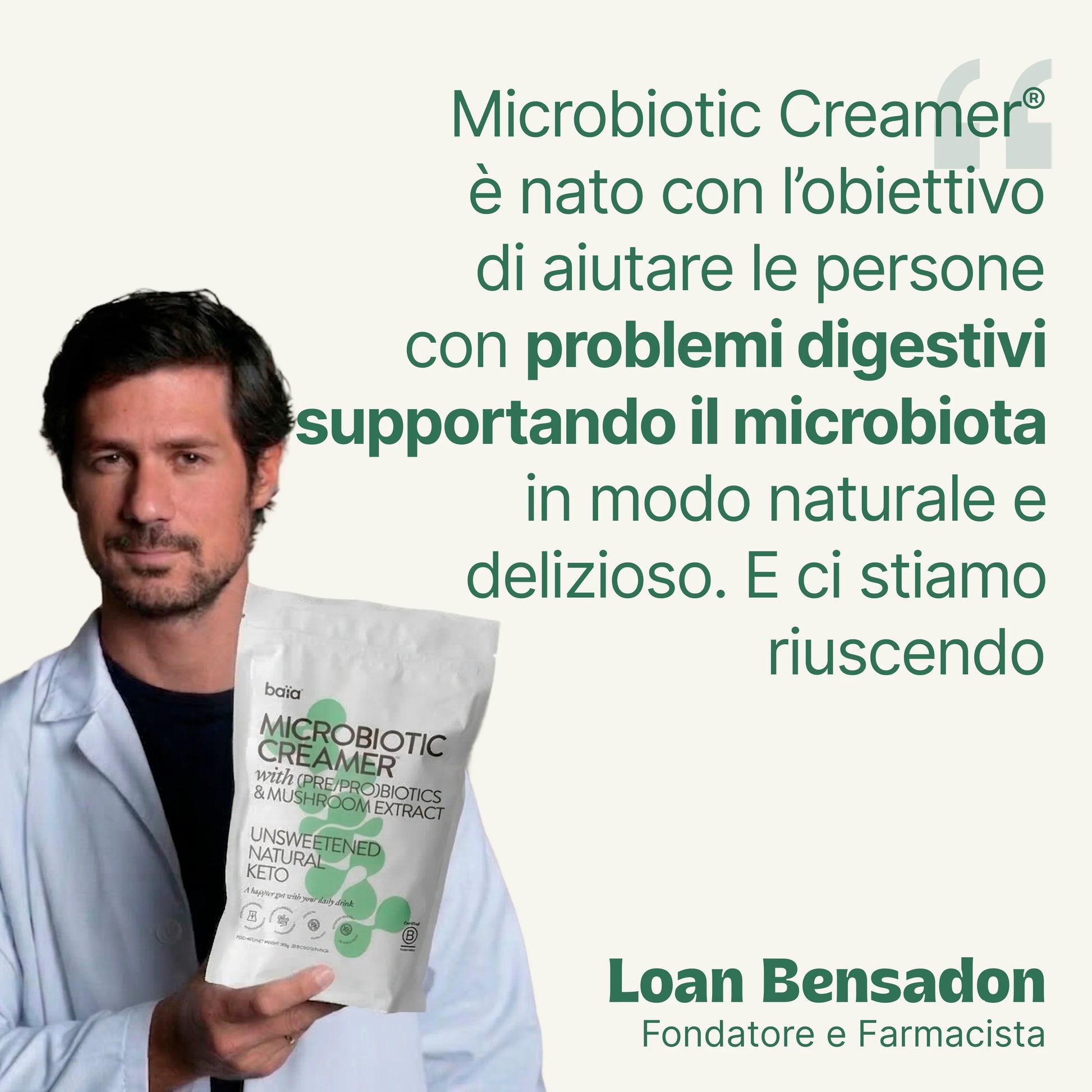 MICROBIOTIC CREAMER® CIOCCOLATO 