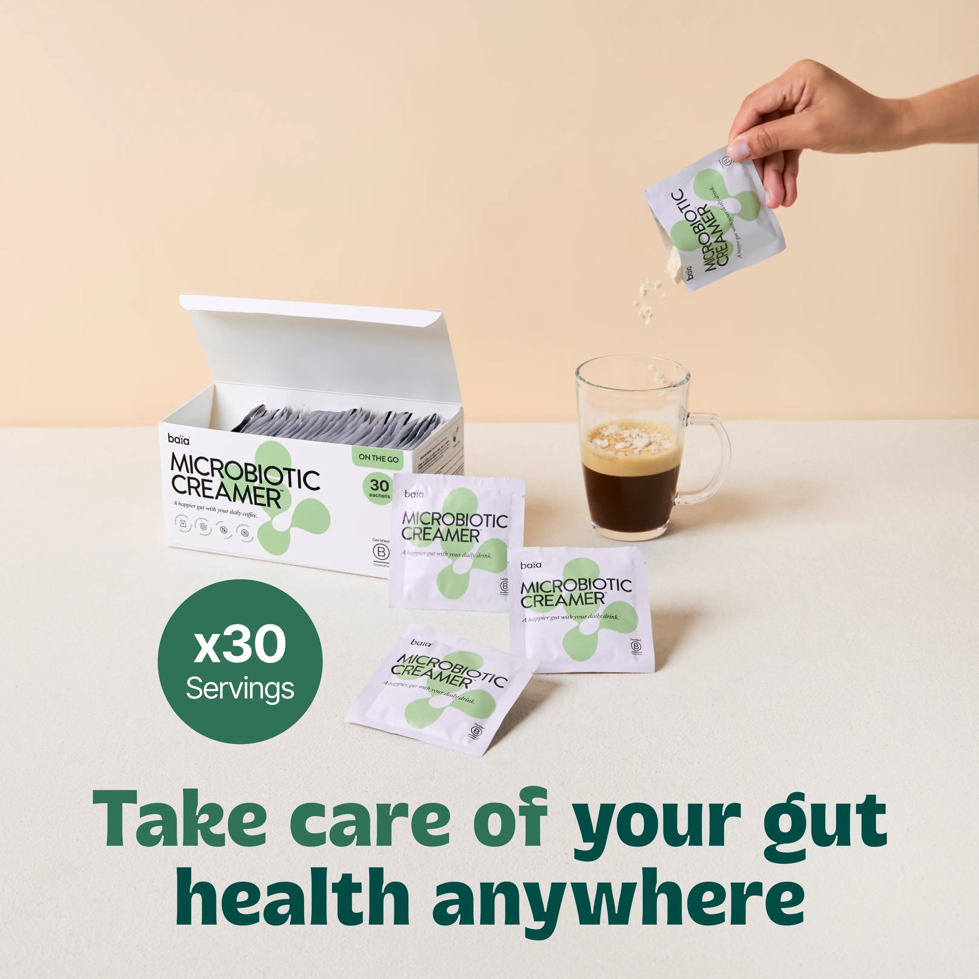 MICROBIOTIC CREAMER® ON THE GO