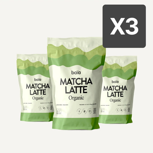 LOT DE 3 MATCHA LATTE