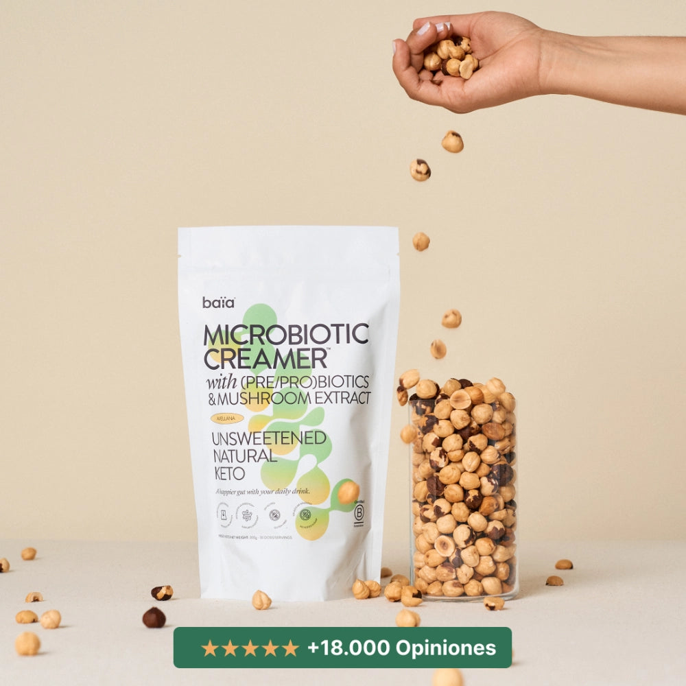 Microbiotic Creamer™ Avellana | Salud Intestinal – Baïa Food