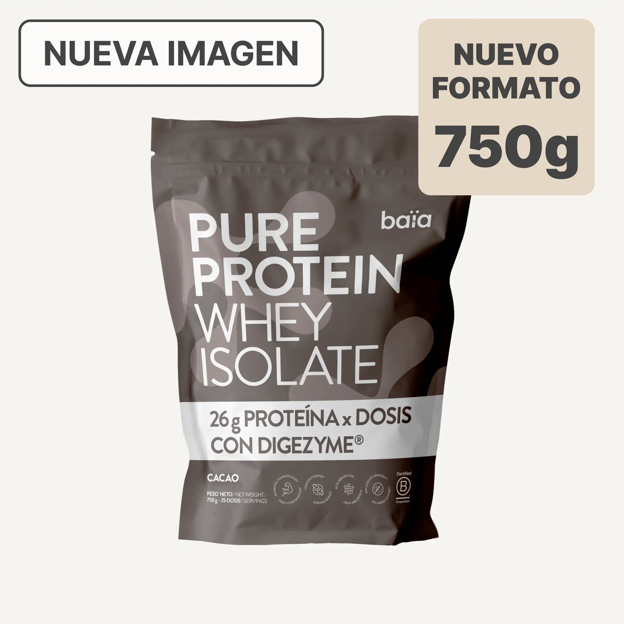 PURE PROTEIN WHEY ISOLATE CACAO 750G