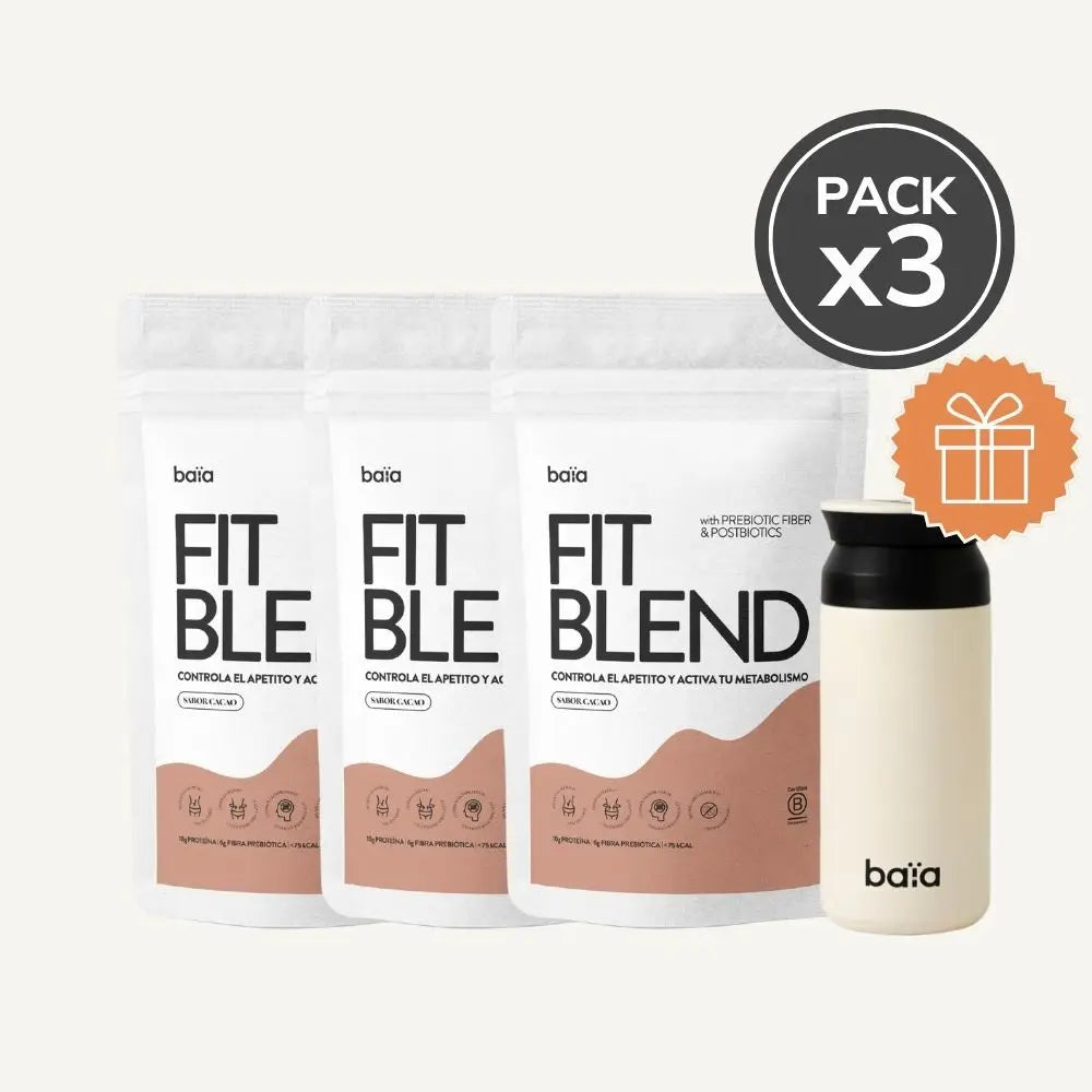 Fit Blend Pack de 3 + Termo Gratis