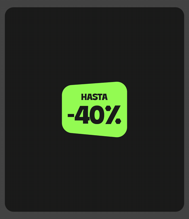 Más unidades, más descuento.