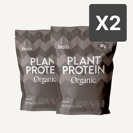 PACK 2 PLANT PROTEIN CACAO 750G