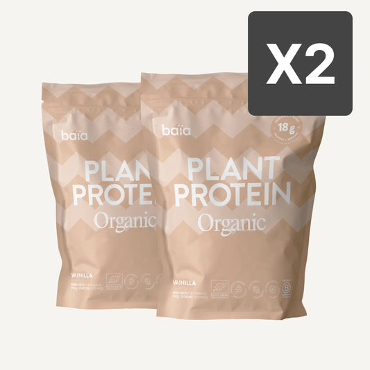 PACK 2 PLANT PROTEIN VAINILLA 750G