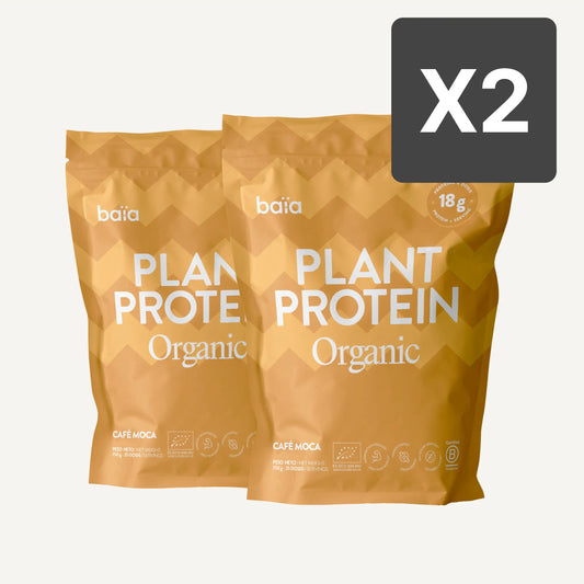 PACK 2 PLANT PROTEIN CAFÉ MOCA 750G