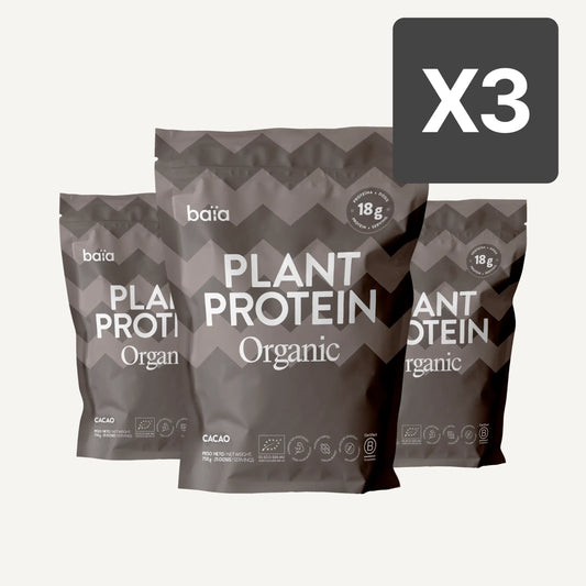 PACK 3 PLANT PROTEIN CACAO 750G