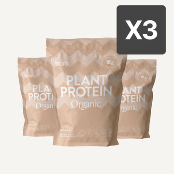 PACK 3 PLANT PROTEIN VAINILLA 750G